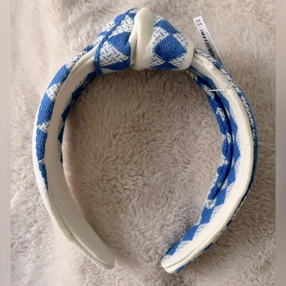 2/$20 ✨NWT Aerie Headbands Blue and White Set of 2 - Picture 2 of 7